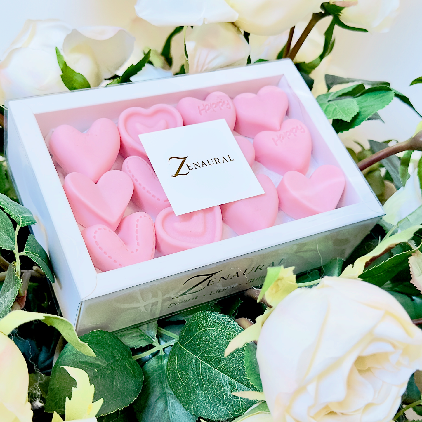 Melted Hearts — 12-Heart Set