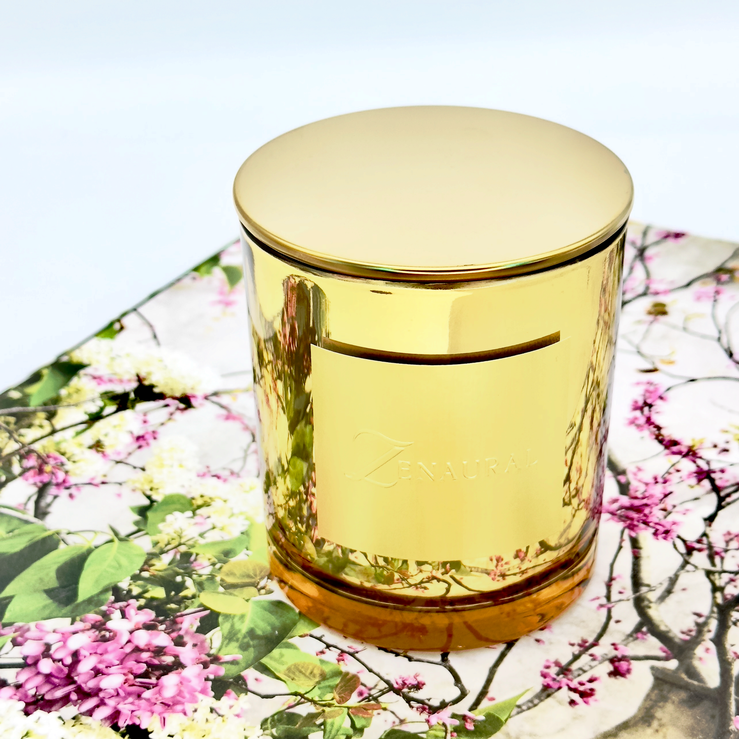 Luminara Collection – Monochrome Glass Candle