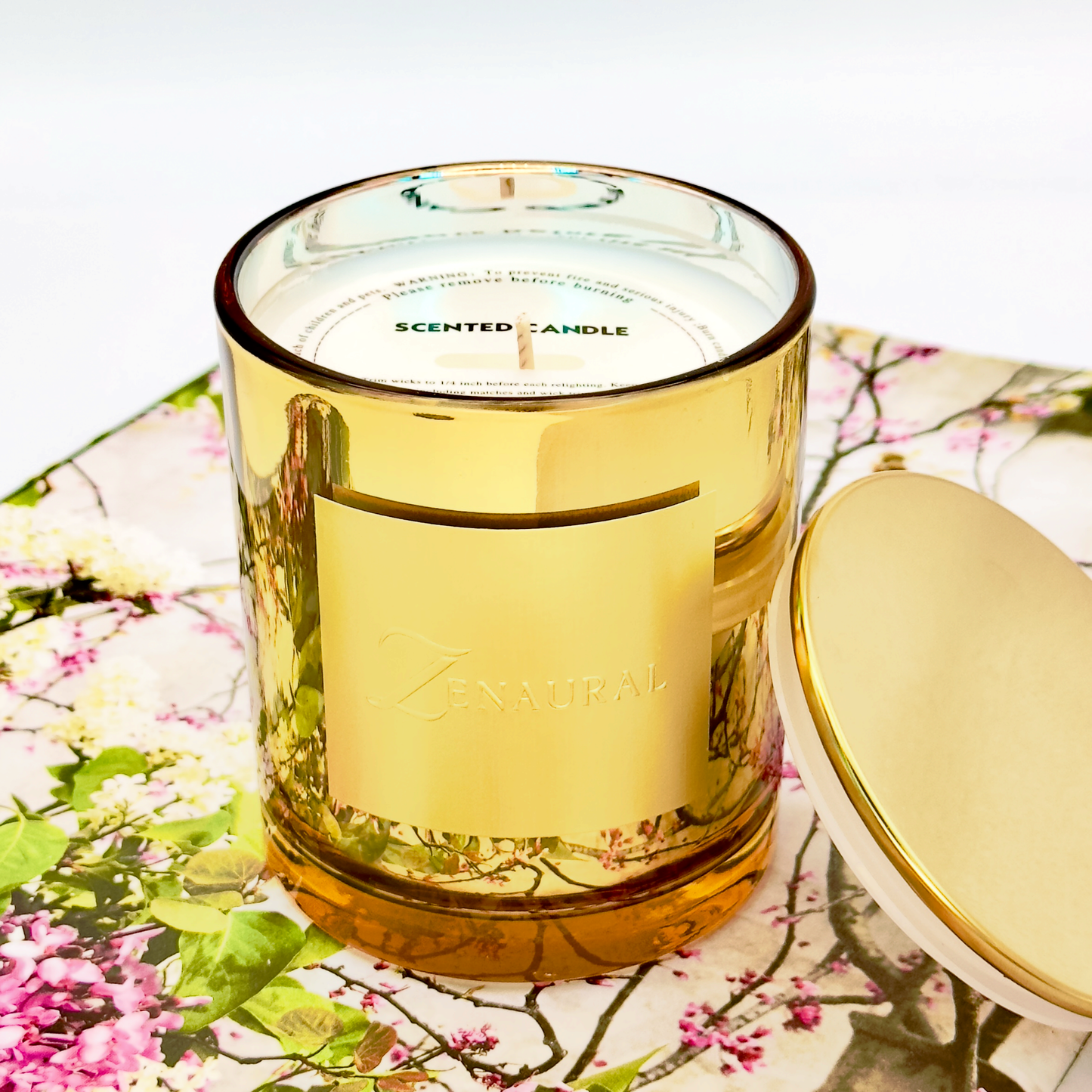 Luminara Collection – Monochrome Glass Candle