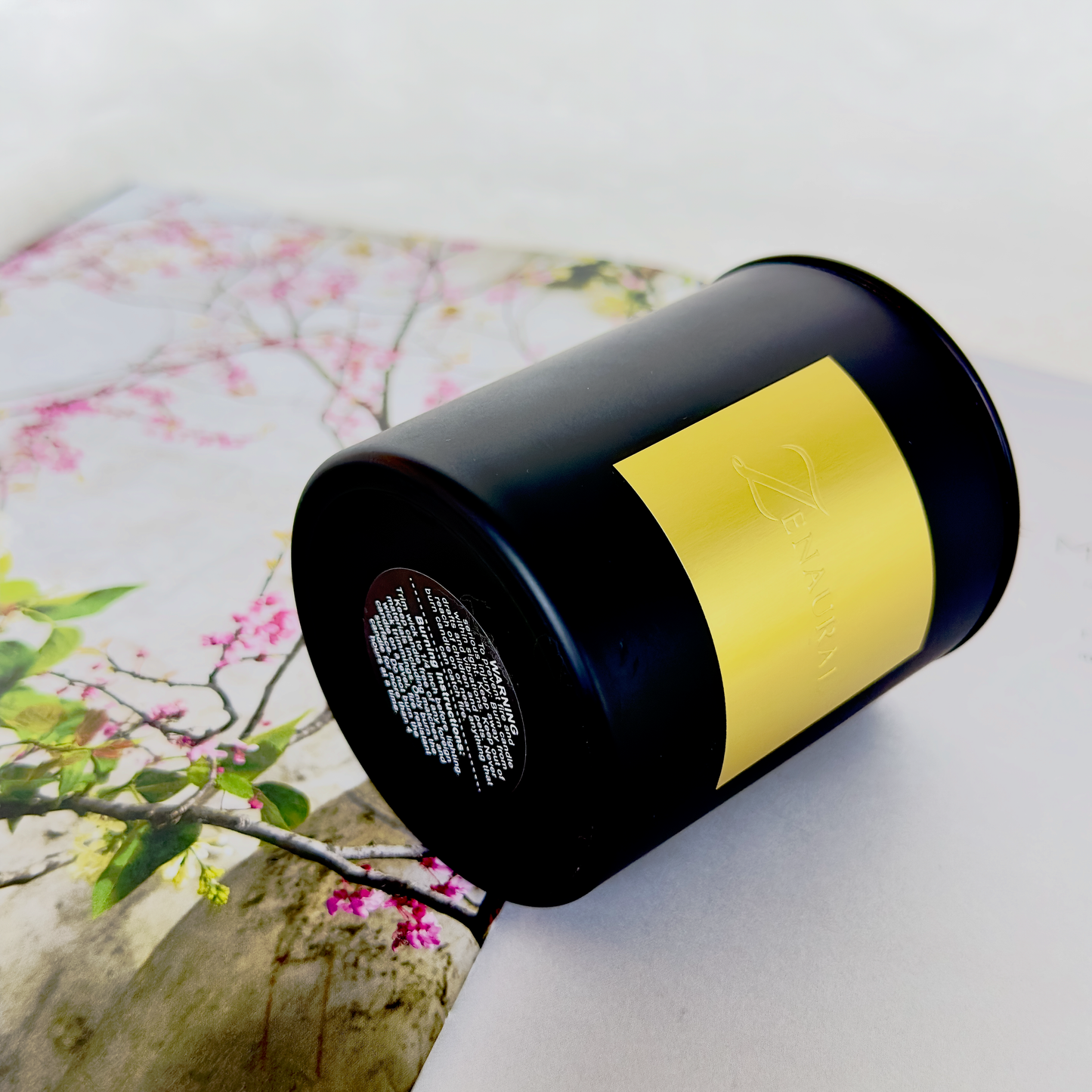 Luminara Collection – Monochrome Glass Candle