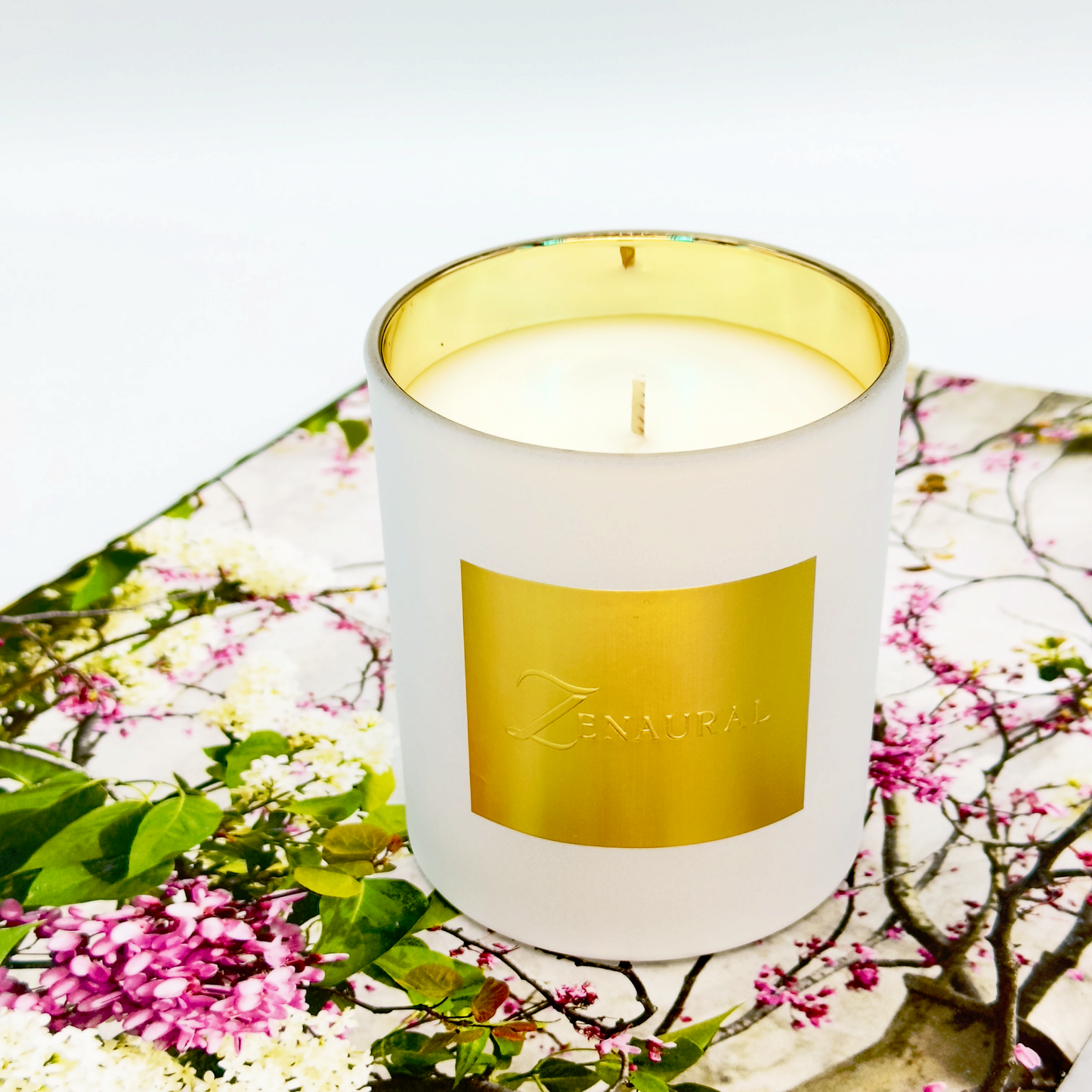 Luminara Collection – Monochrome Glass Candle