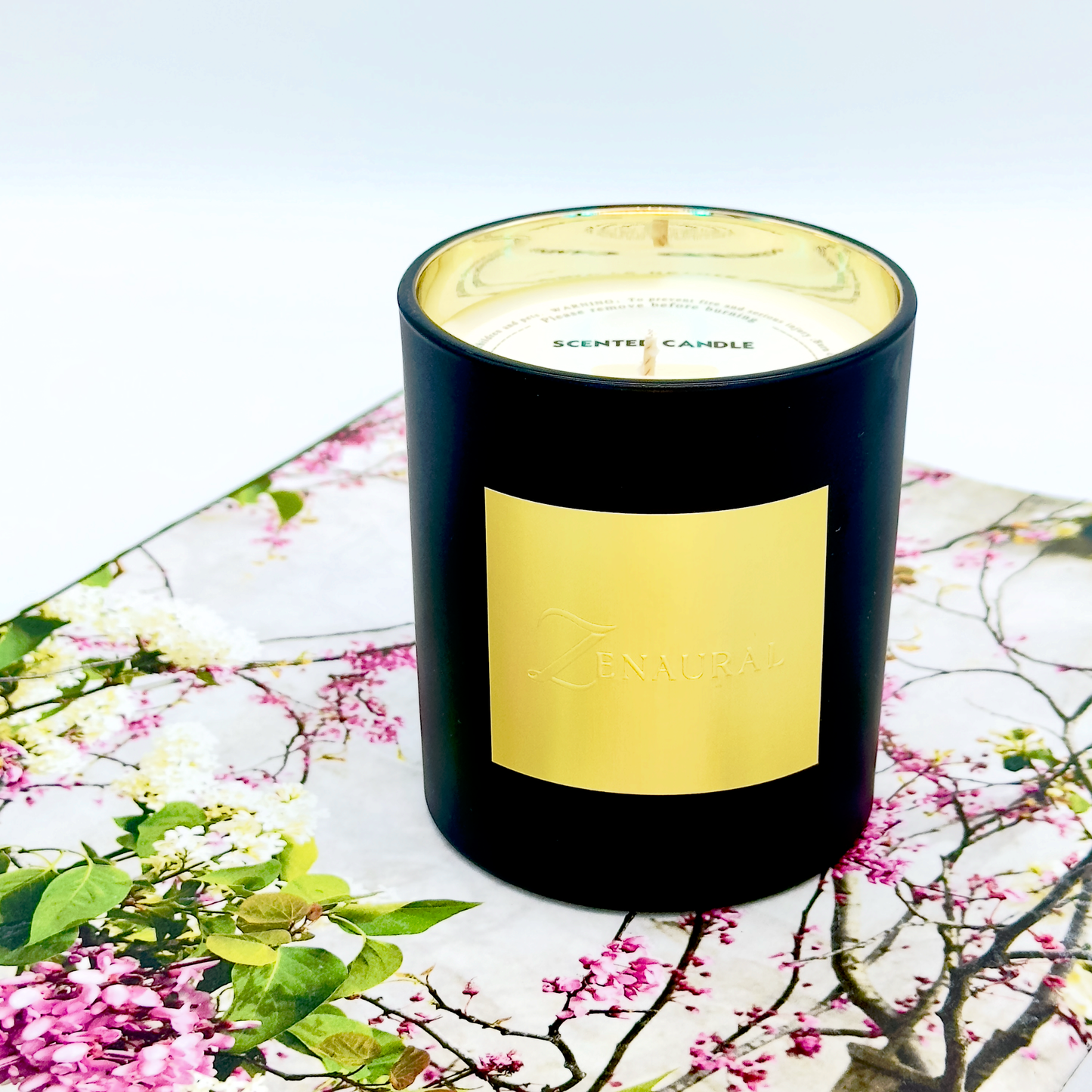 Luminara Collection – Monochrome Glass Candle