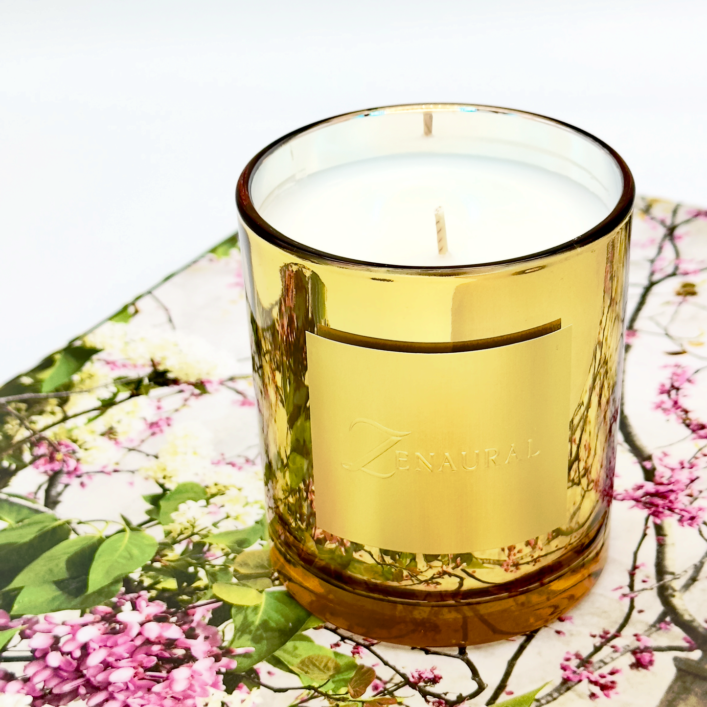Luminara Collection – Monochrome Glass Candle