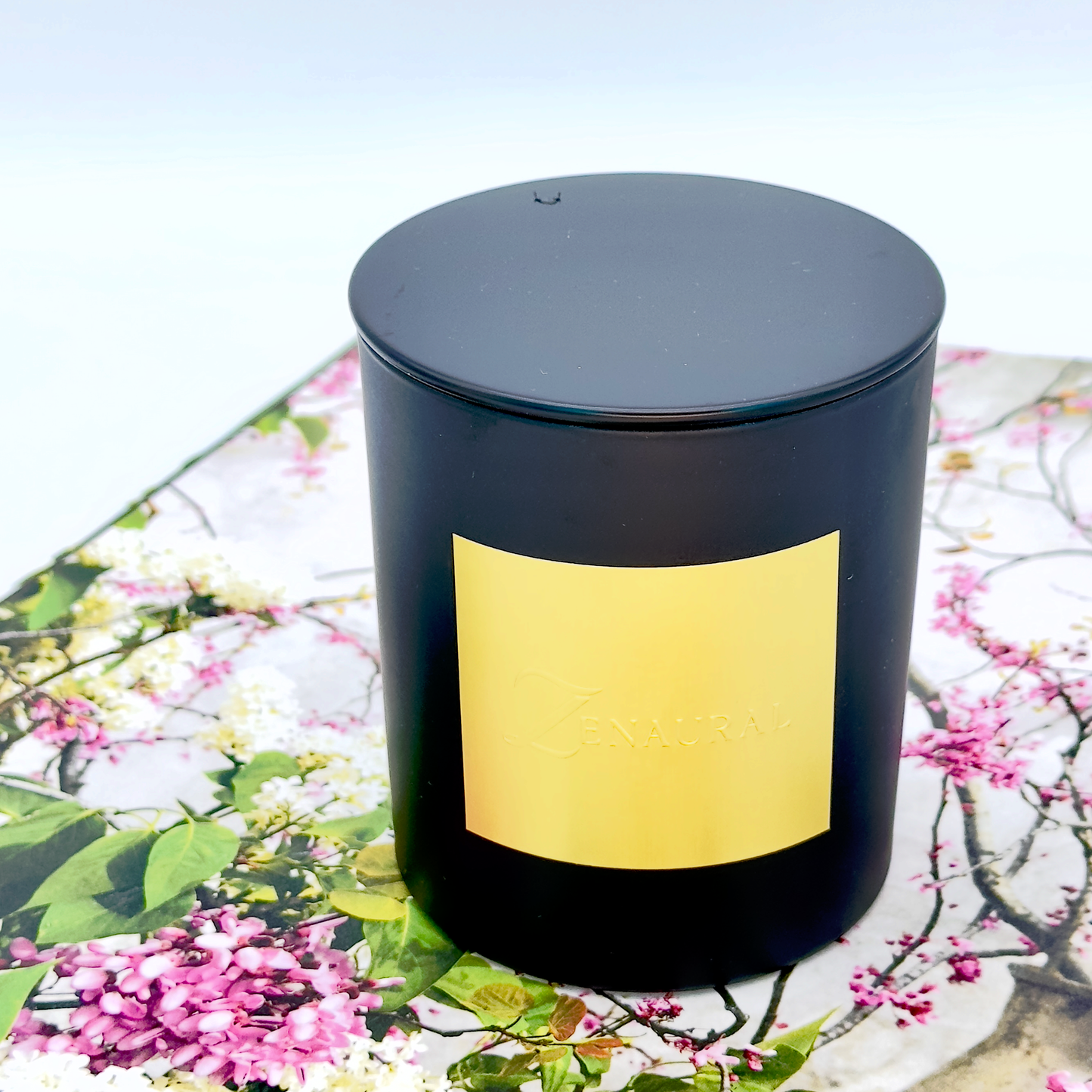 Luminara Collection – Monochrome Glass Candle