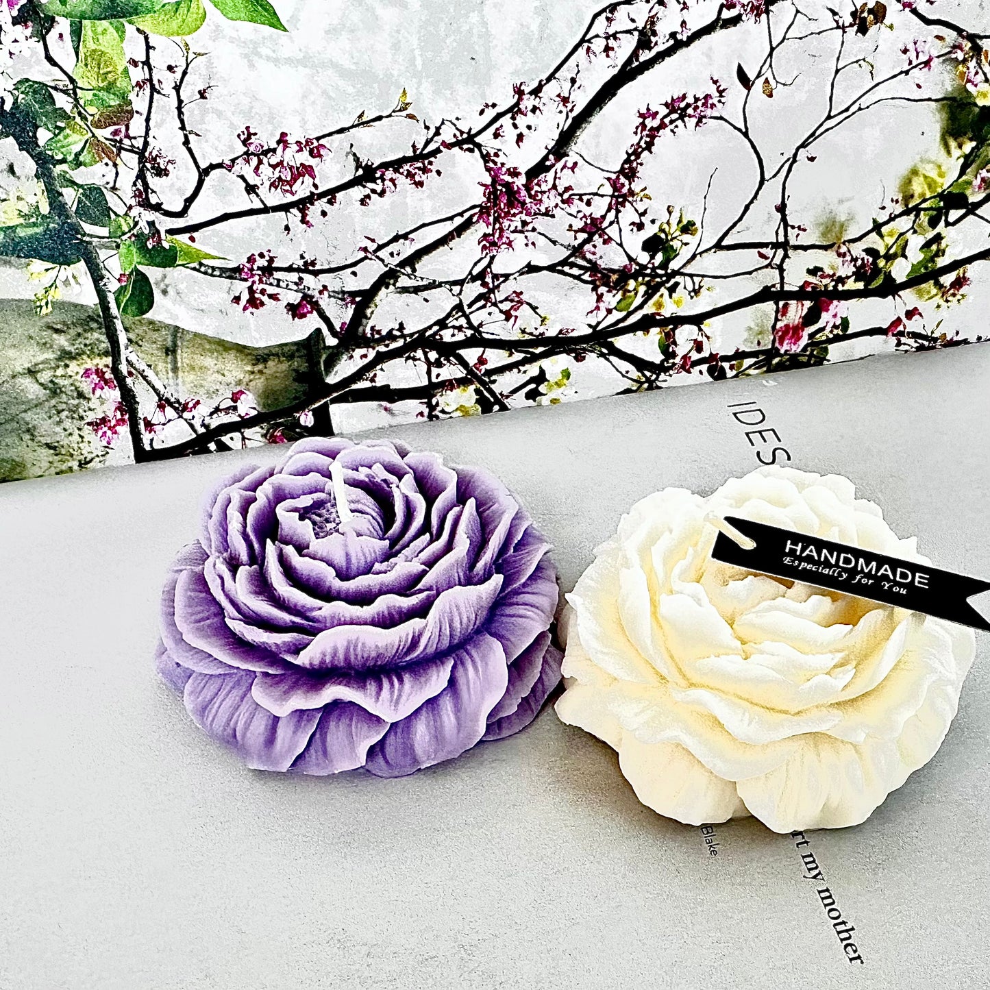 Petal Harmony — Duo-flower Gift Set · Lilac Veil