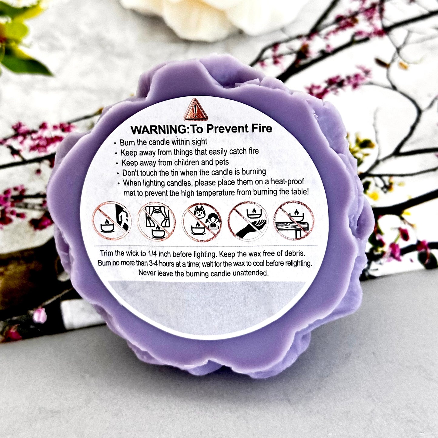 Petal Harmony — Duo-flower Gift Set · Lilac Veil