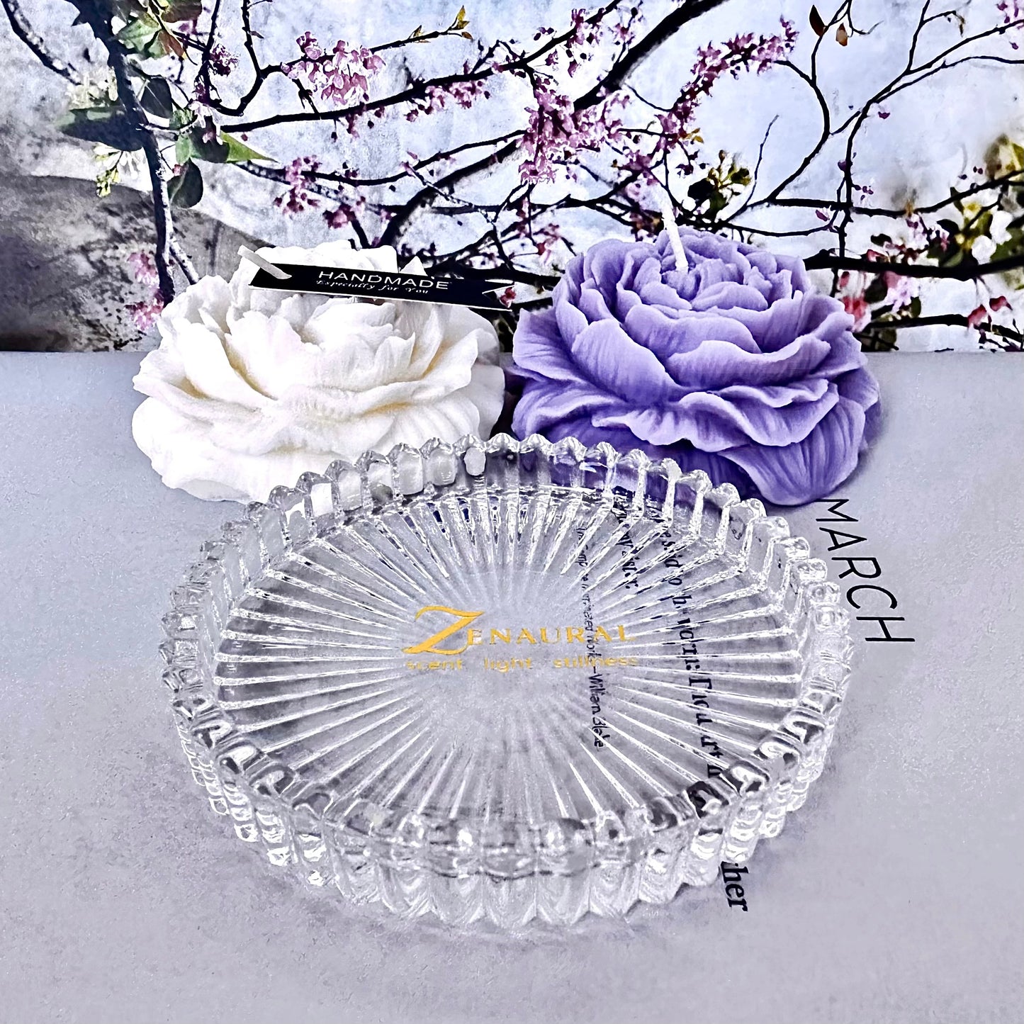 Petal Harmony — Duo-flower Gift Set · Lilac Veil