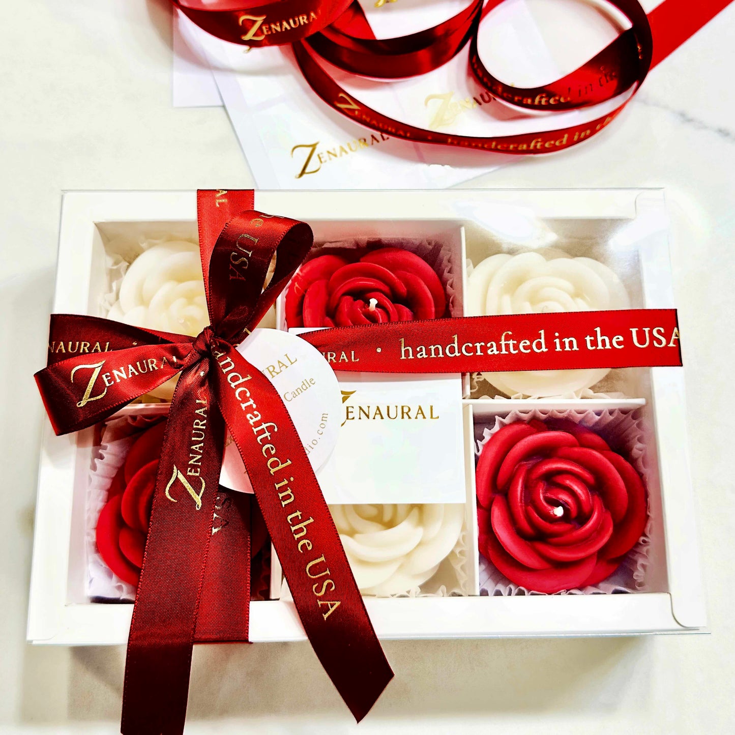 Holiday Candle – Crimson Rose Edition