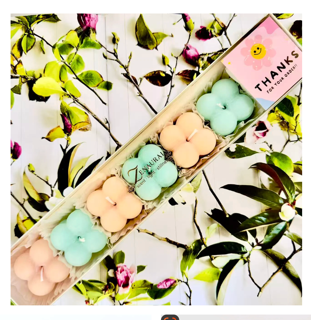 The Bubble Ritual — Peach & Teal Set
