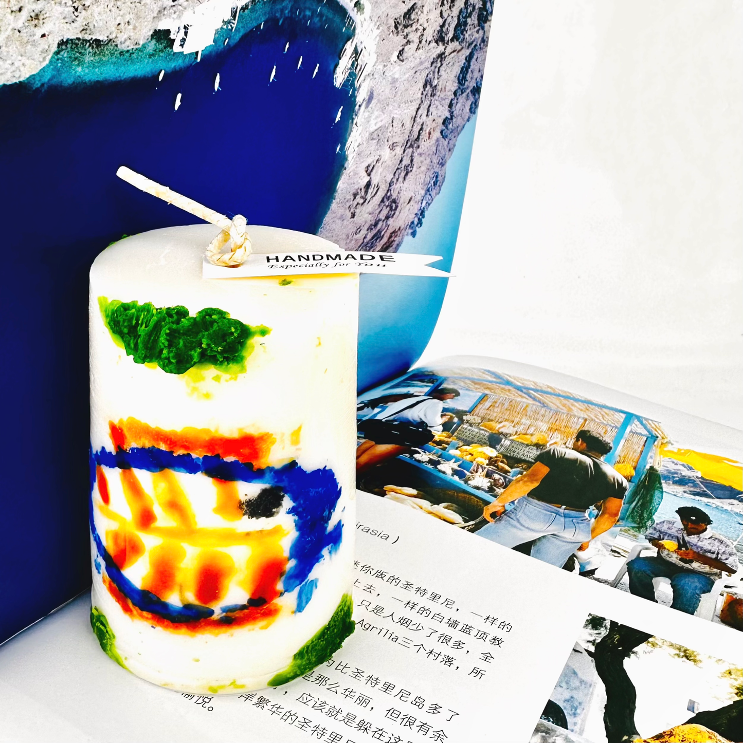 Poème en Cire – Aegean Drift – A Fish in Light