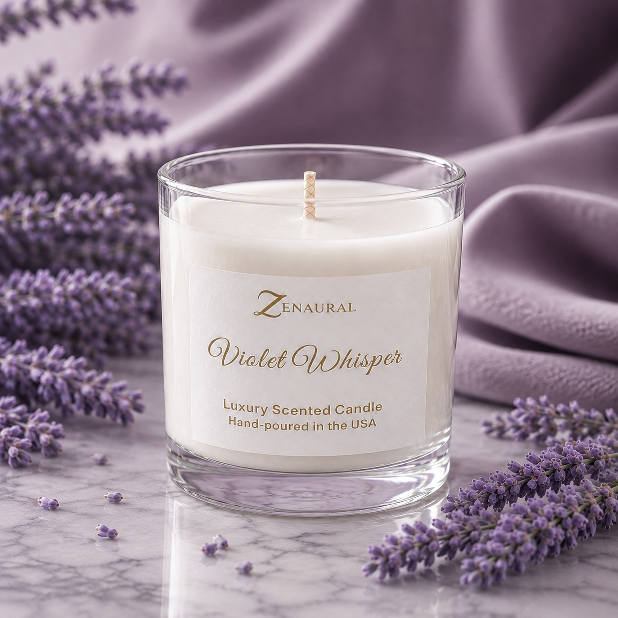 Veloria Collection — Clear Glass Cup Candles