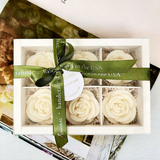 Holiday Candle – Ivory Rose Edition