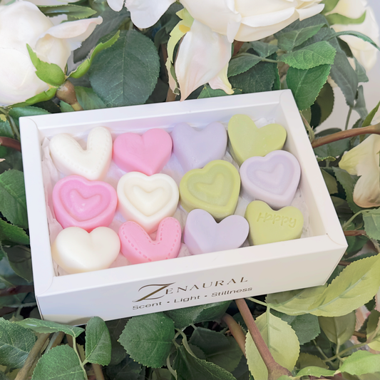 Melted Hearts — 12-Heart Set