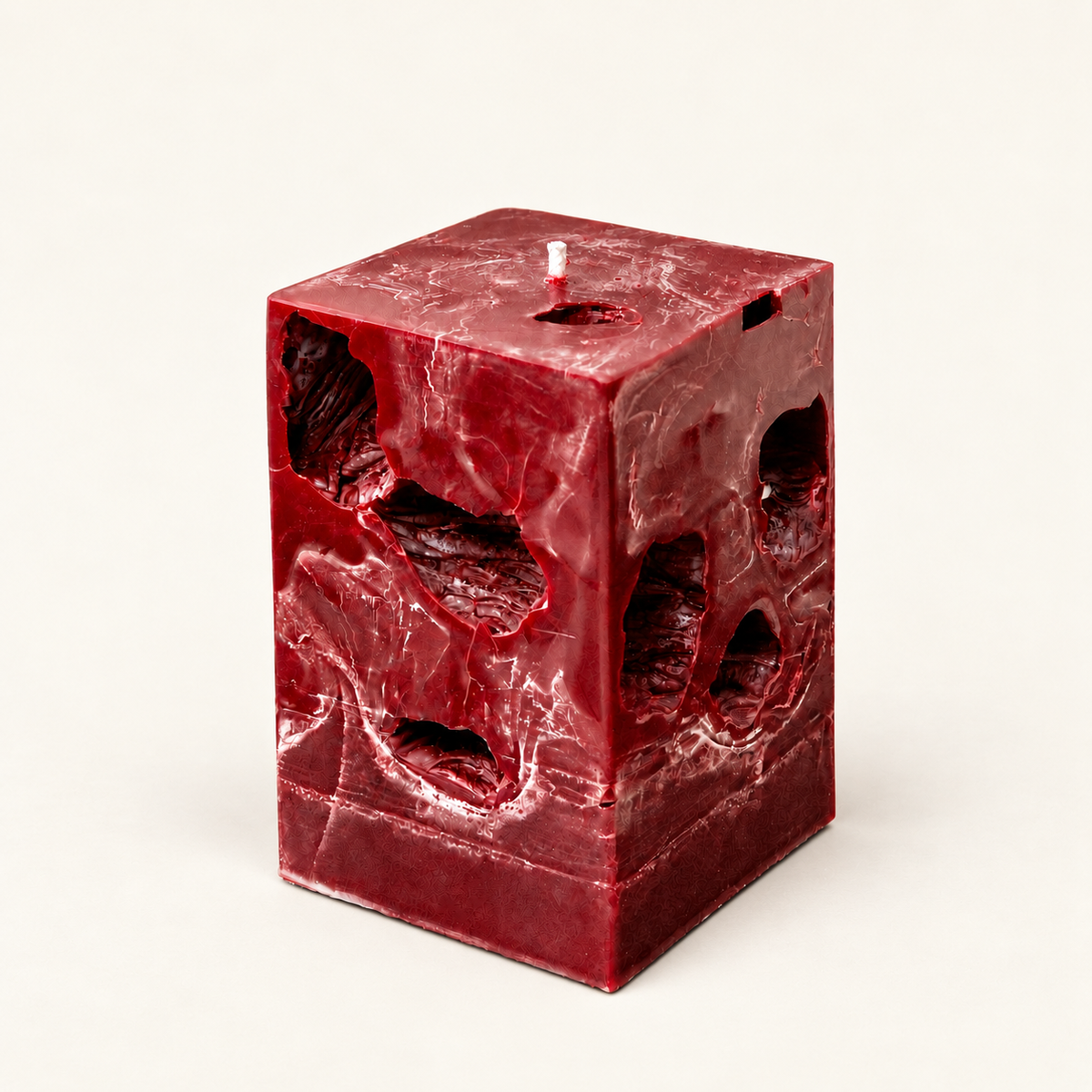 Aether Hollows — Deep Crimson Monolith