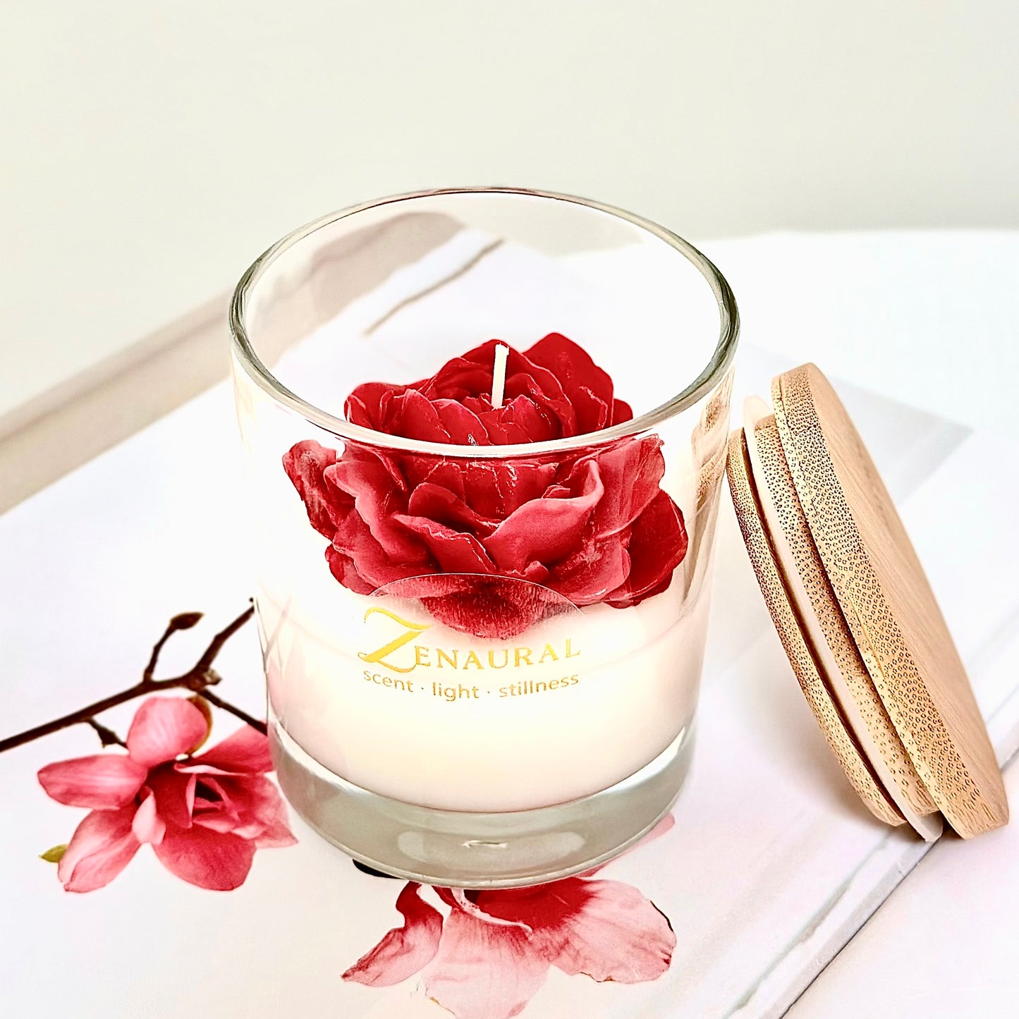 Veloria Gift Bloom — Crimson Grace