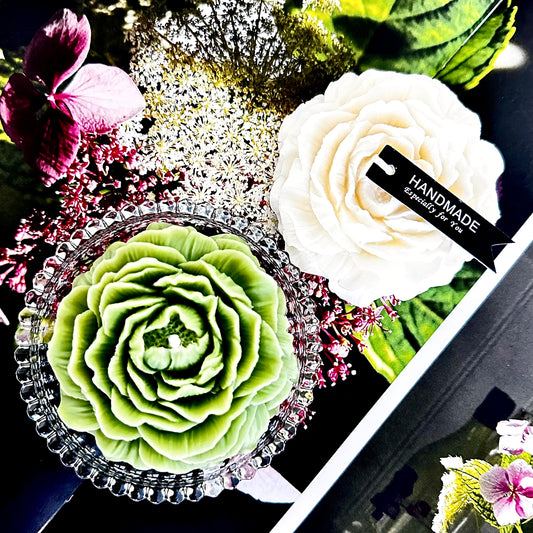 Petal Harmony — Duo Bloom Gift Box  I  Garden Sage (绿)
