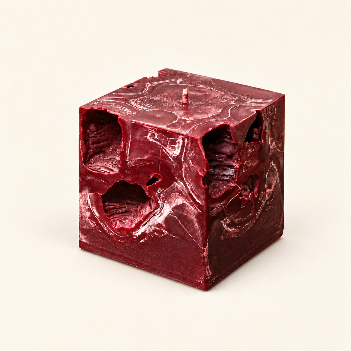 Aether Hollows — Deep Crimson Cube