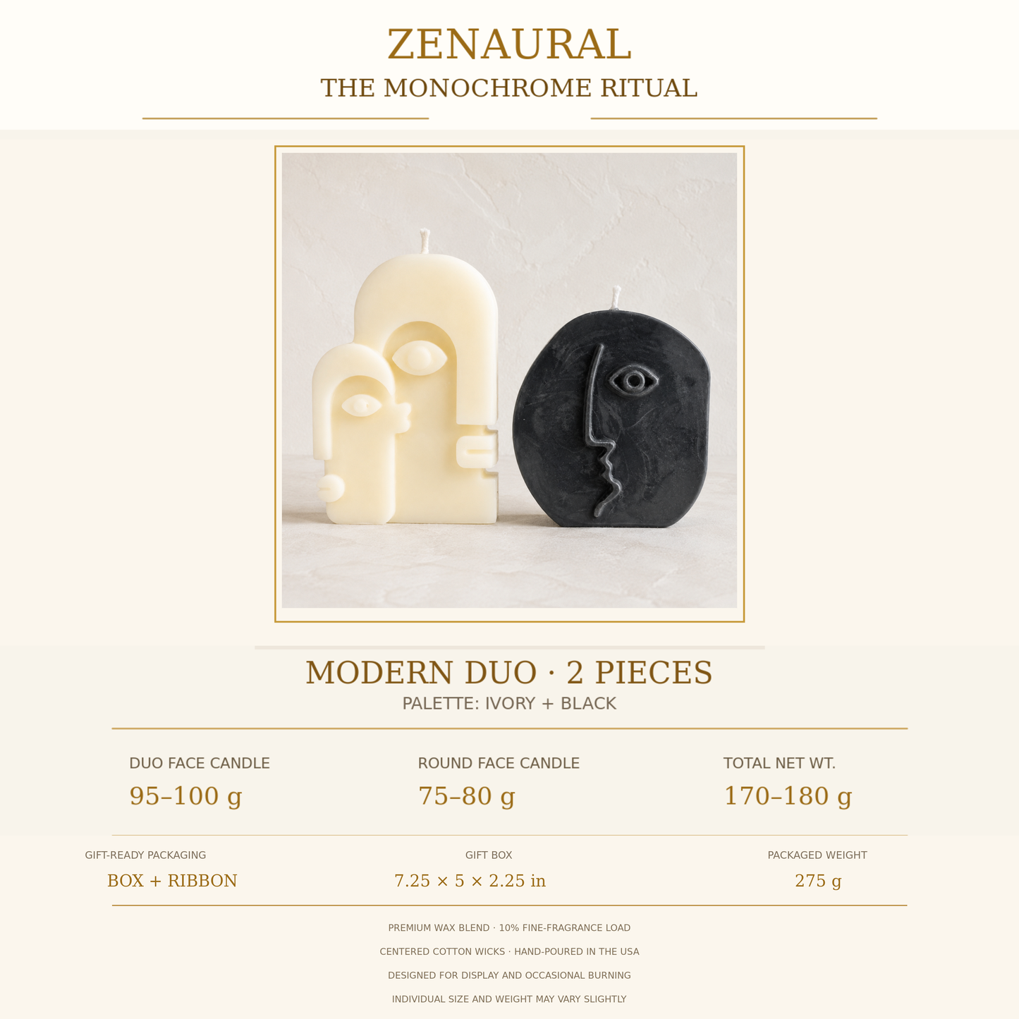 The Monochrome Ritual — Modern Duo (Copy)