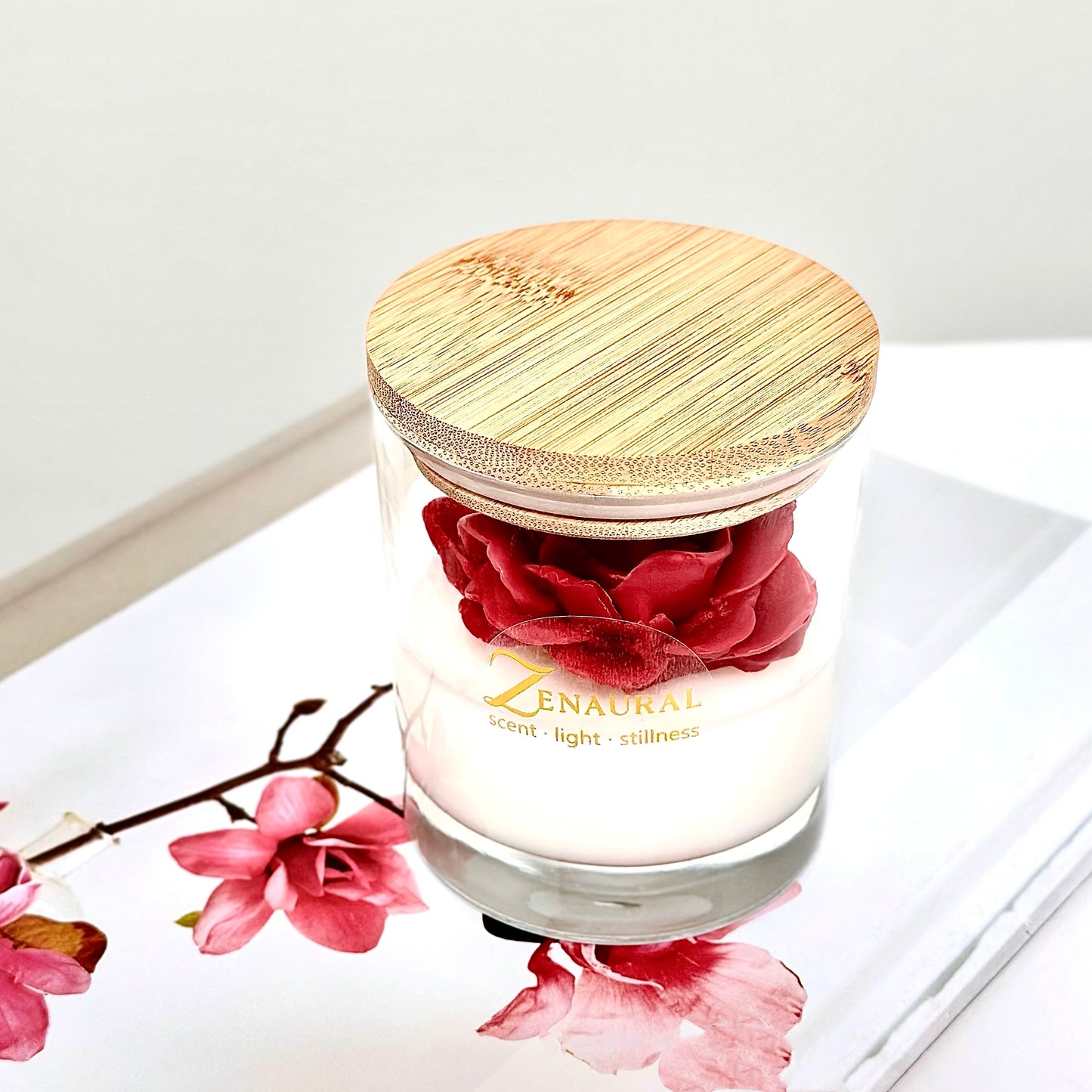 Veloria Gift Bloom — Crimson Grace