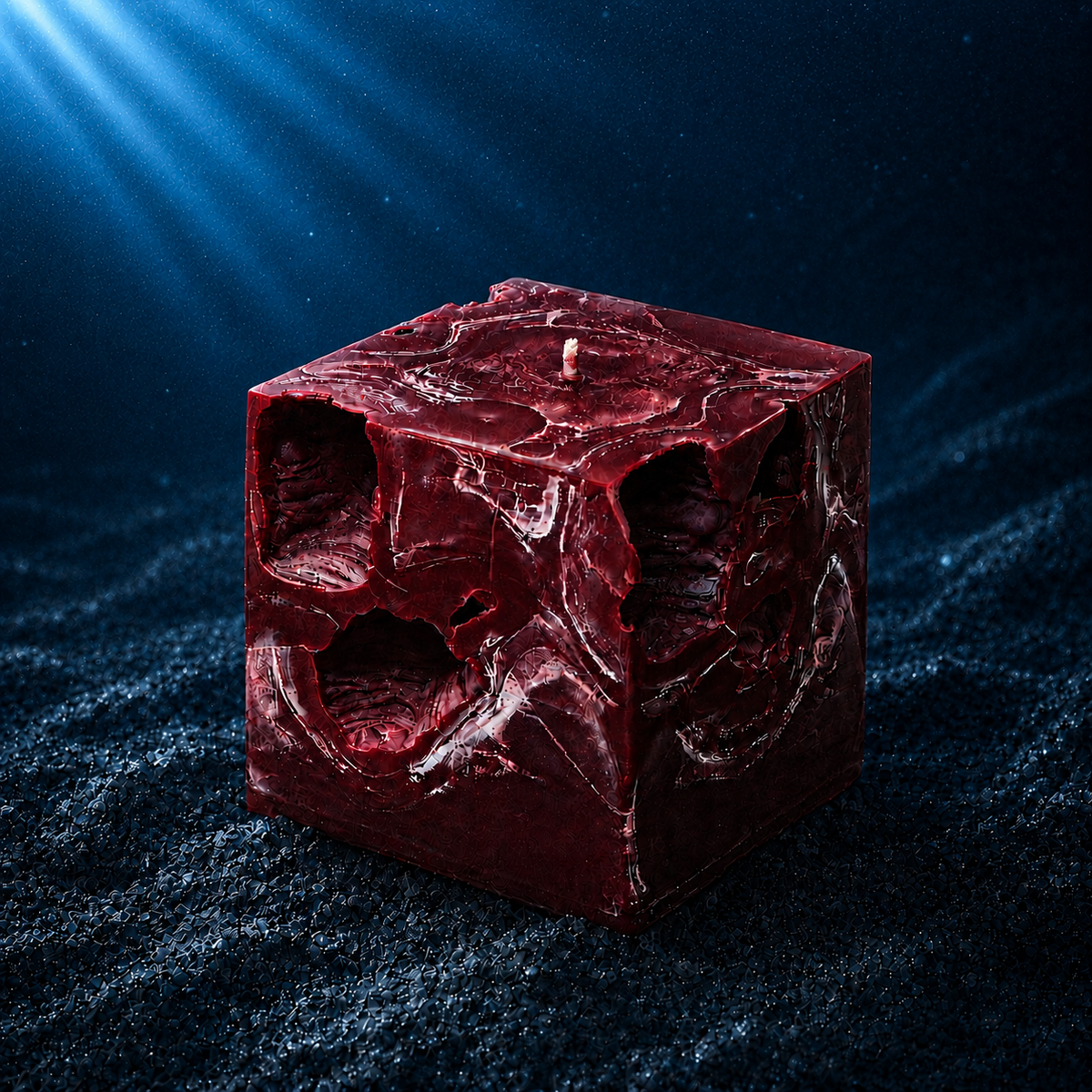Aether Hollows — Deep Crimson Cube