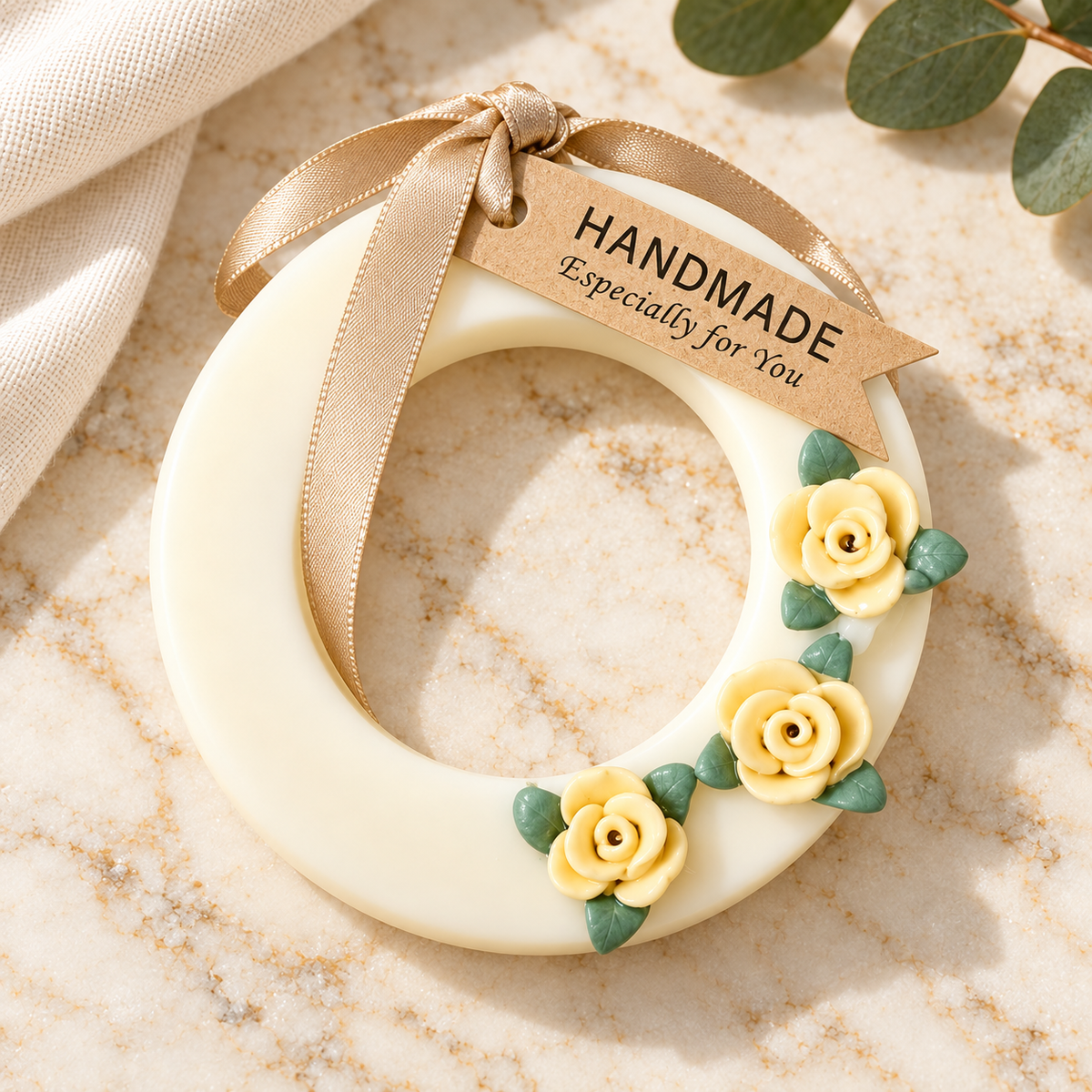 Rose Wax Sachet — Ring — Dewy Rose