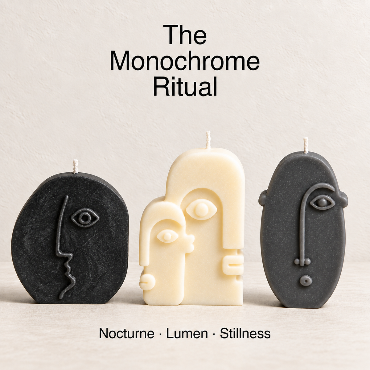 The Monochrome Ritual — Modern Trio