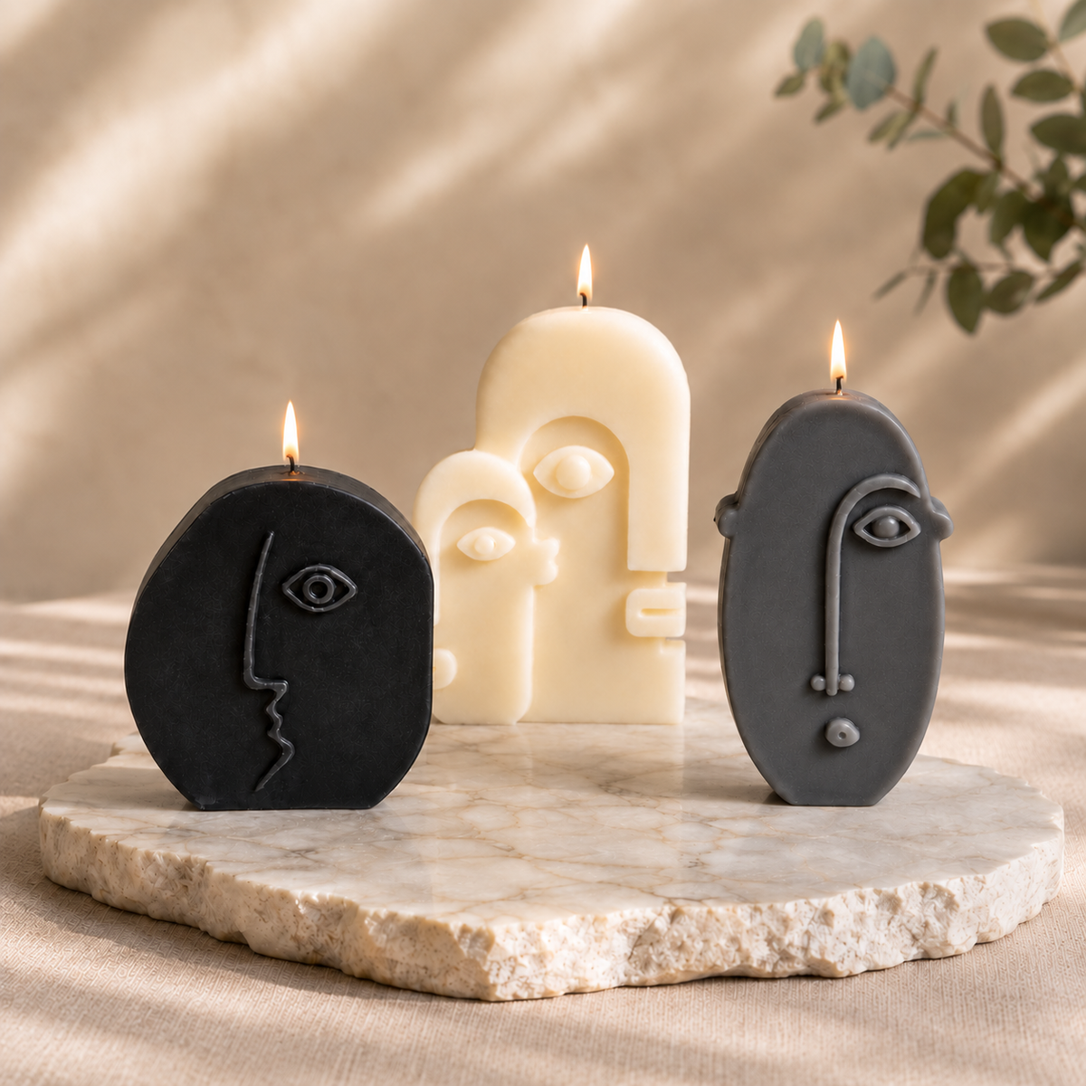 The Monochrome Ritual — Modern Trio
