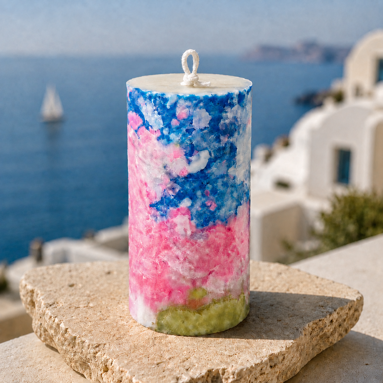 Poème en Cire — Rêve d’Égée (Aegean Reverie)