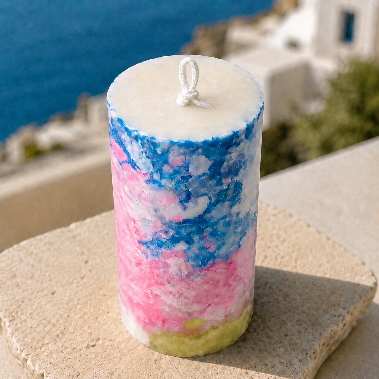Poème en Cire — Rêve d’Égée (Aegean Reverie)