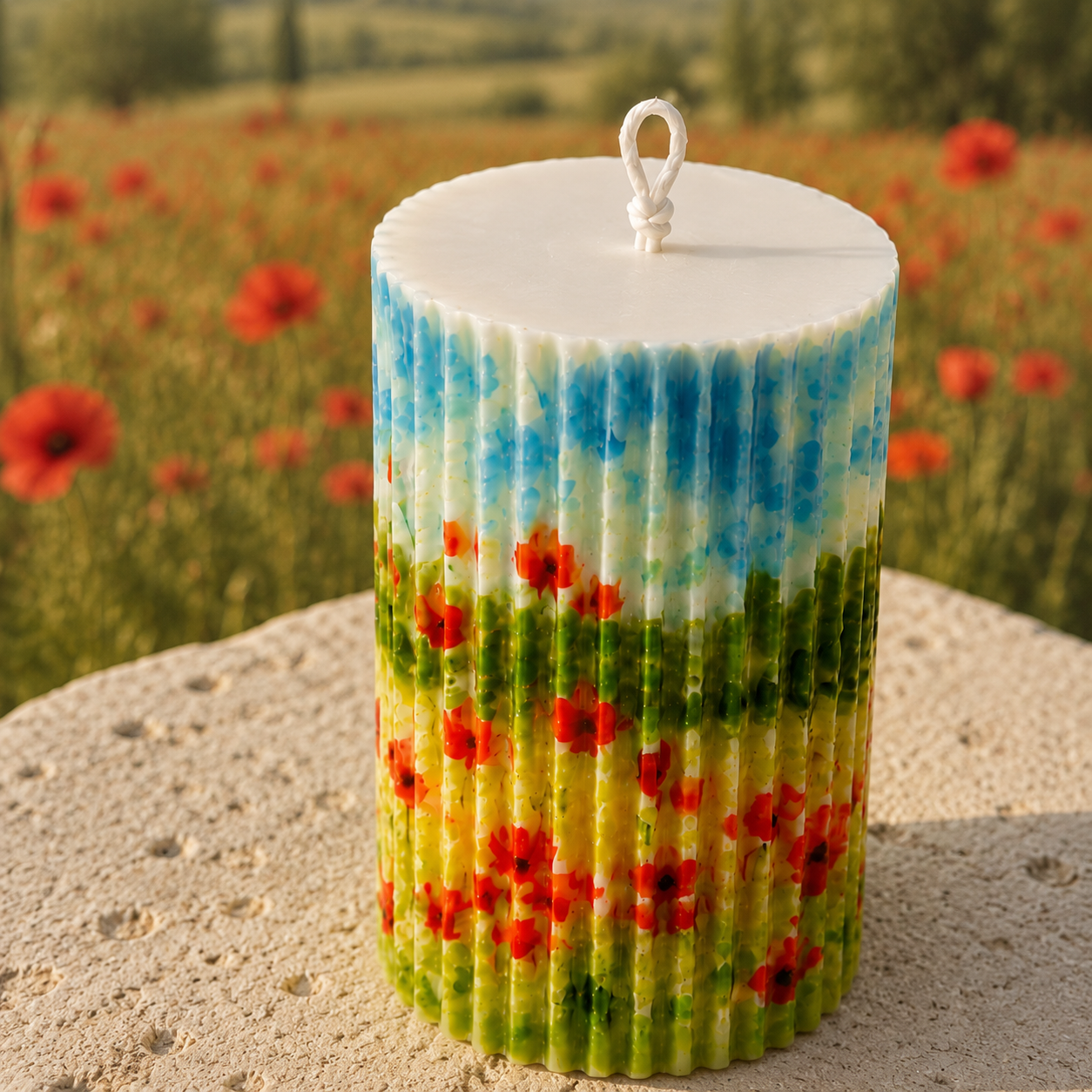 Poème en Cire — Poppy Field · Summer Haze