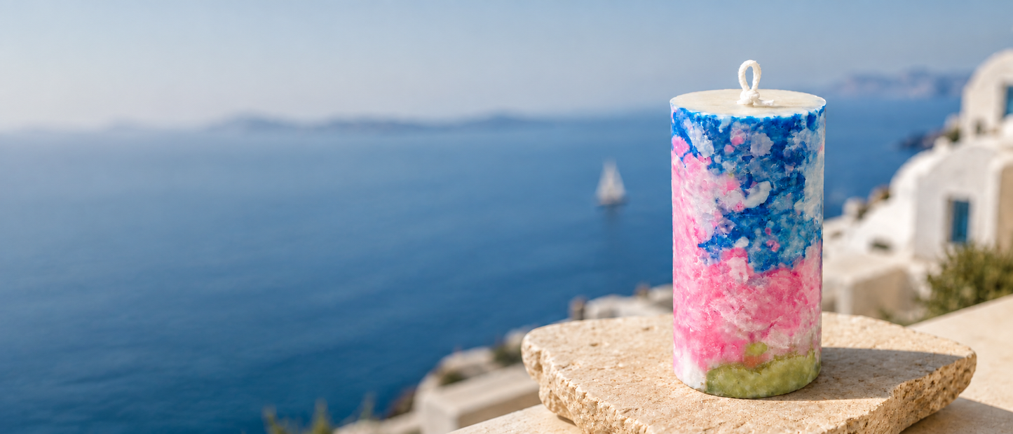 Poème en Cire — Rêve d’Égée (Aegean Reverie)