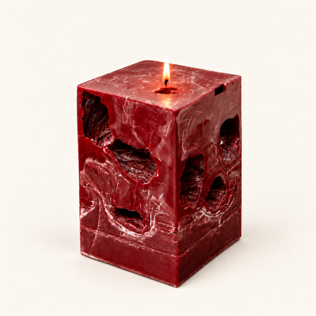 Aether Hollows — Deep Crimson Monolith