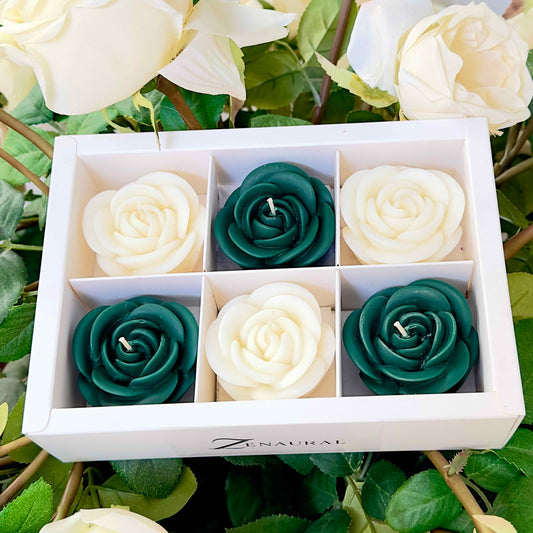 Holiday Candle – Evergreen Rose Edition