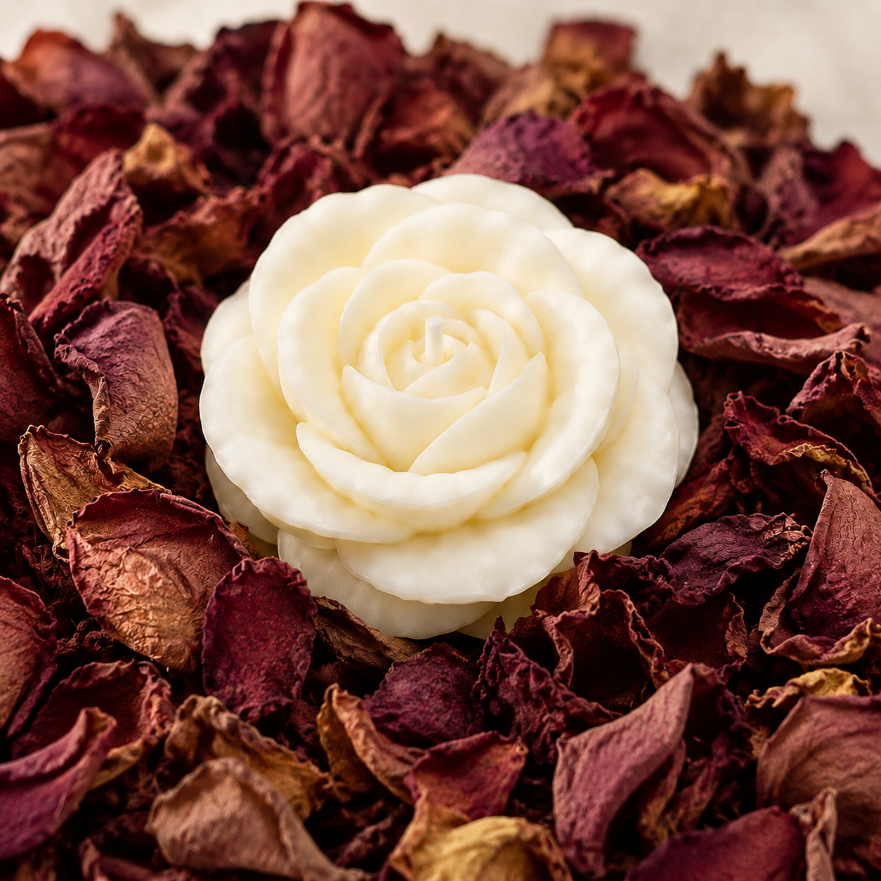 Rose Gift Set — Petite Four · Ivory