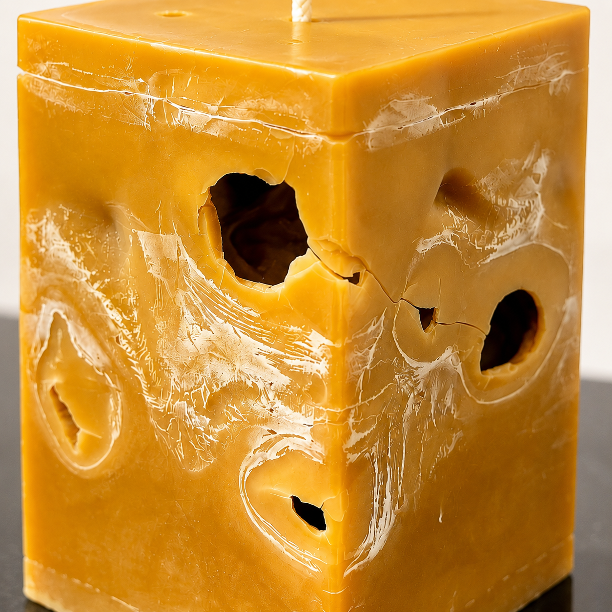 Aether Hollows — Amber Quartz Monolith