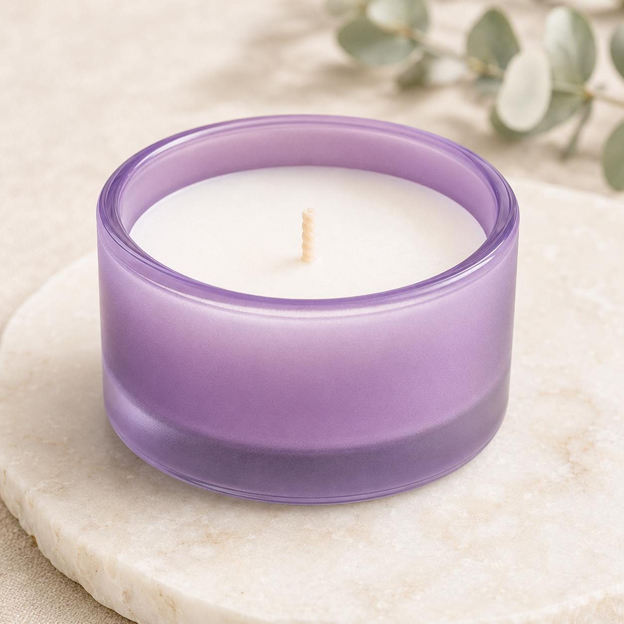 Color Glass Tealight Cups  — Five Moods of Light