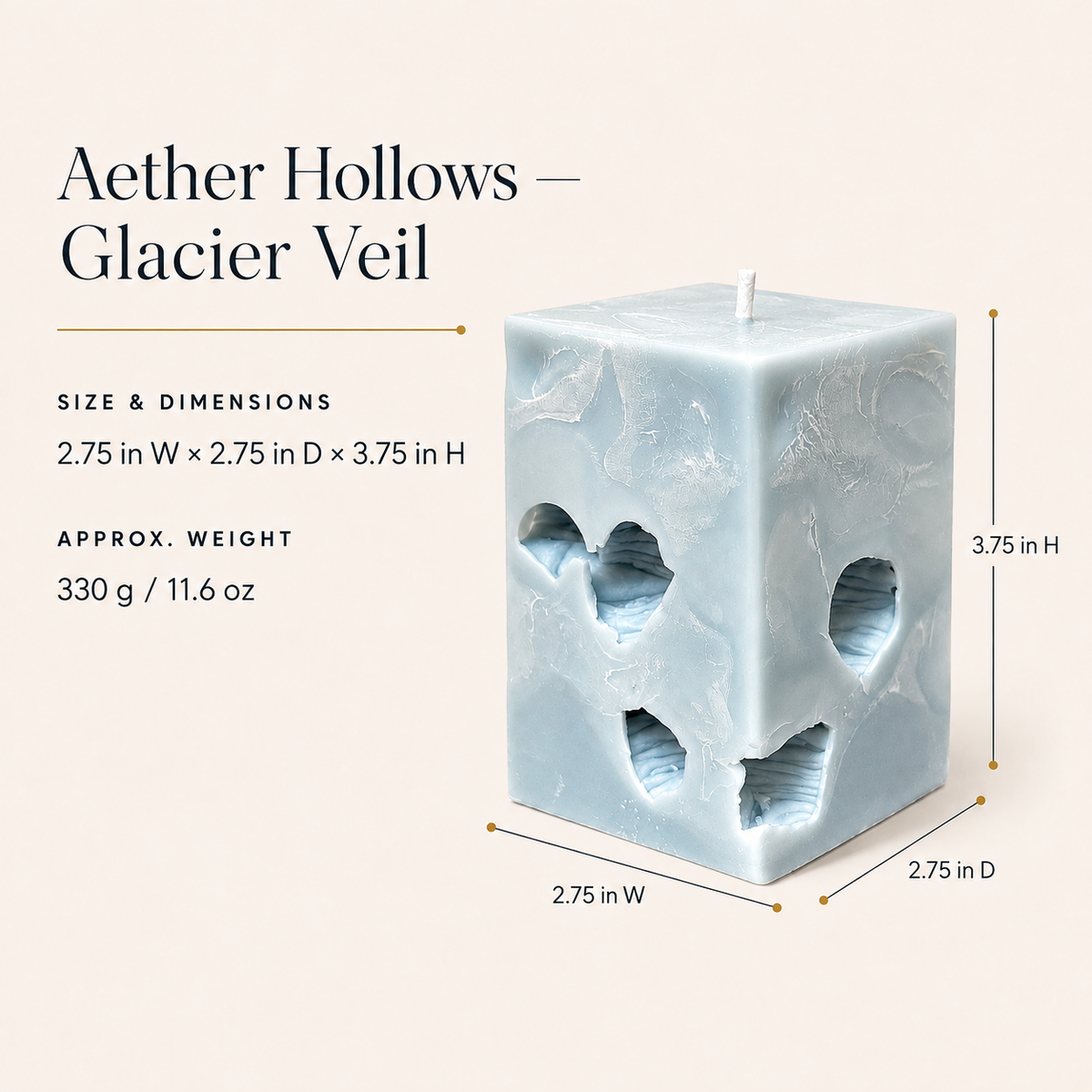Aether Hollows — Glacier Veil Monolith