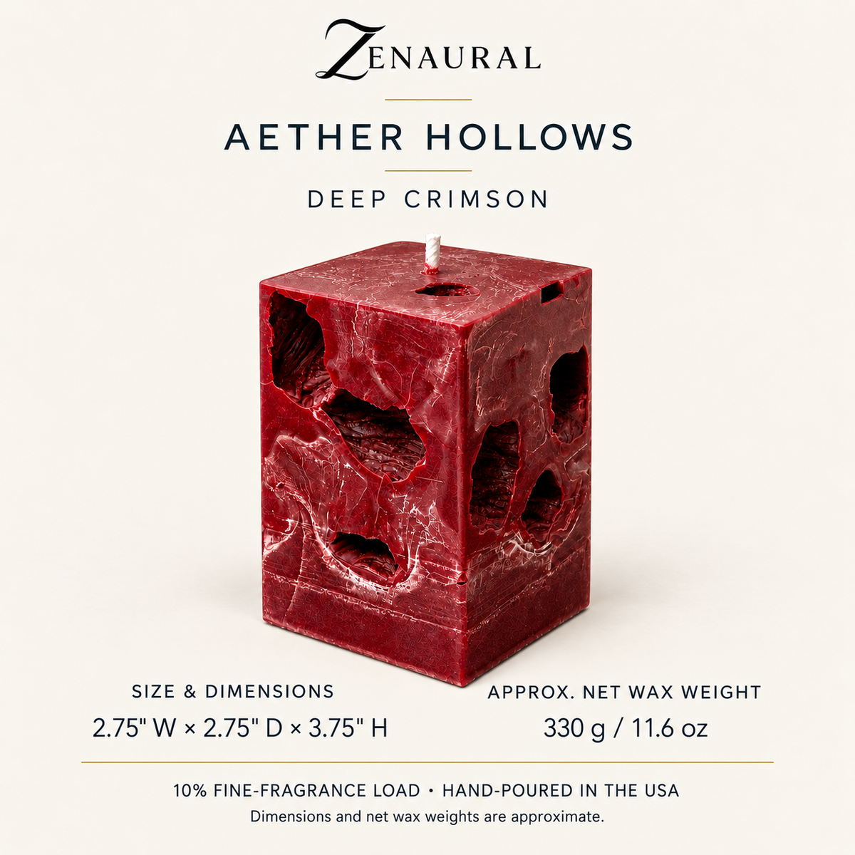 Aether Hollows — Deep Crimson Monolith