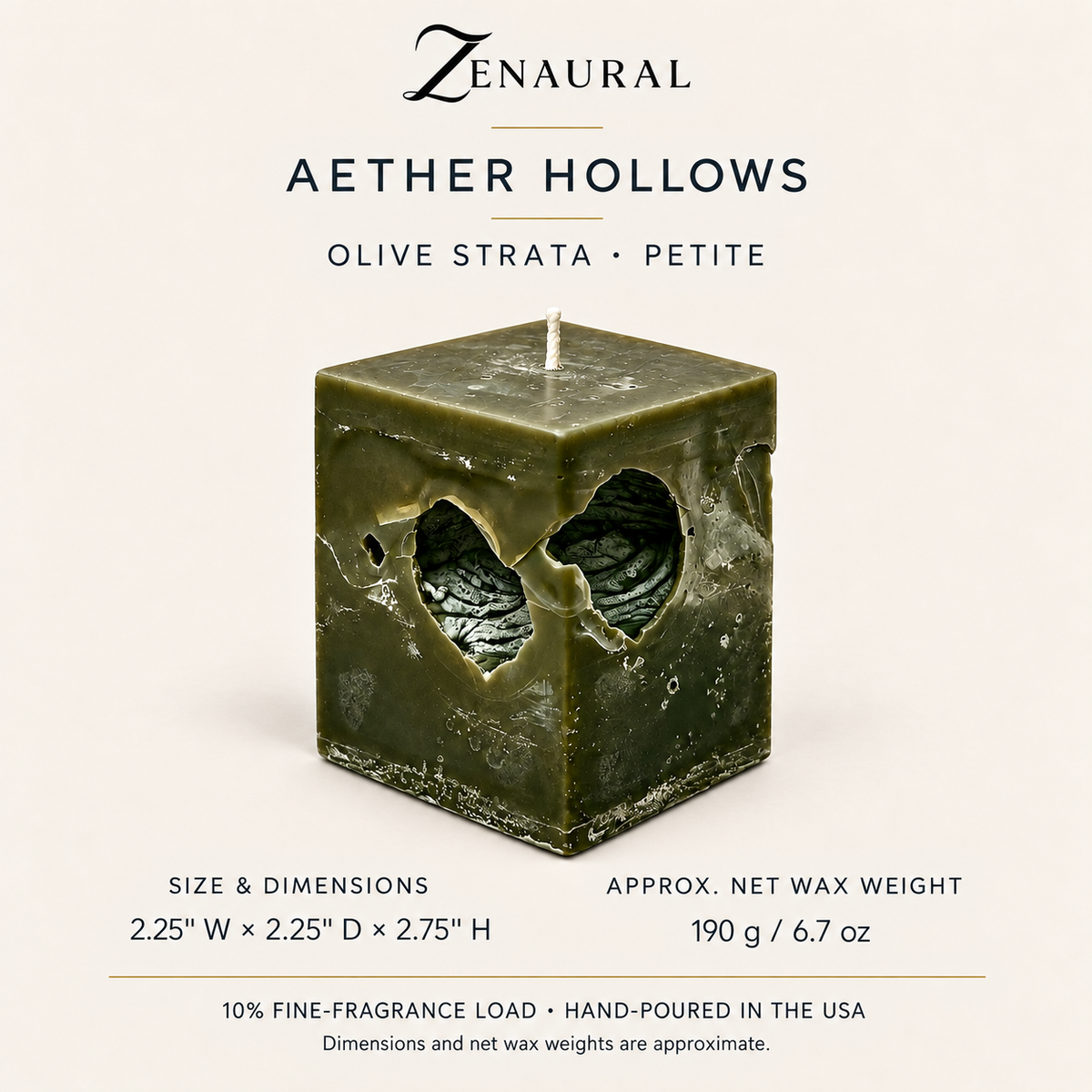 Aether Hollows — Olive Strata Petite