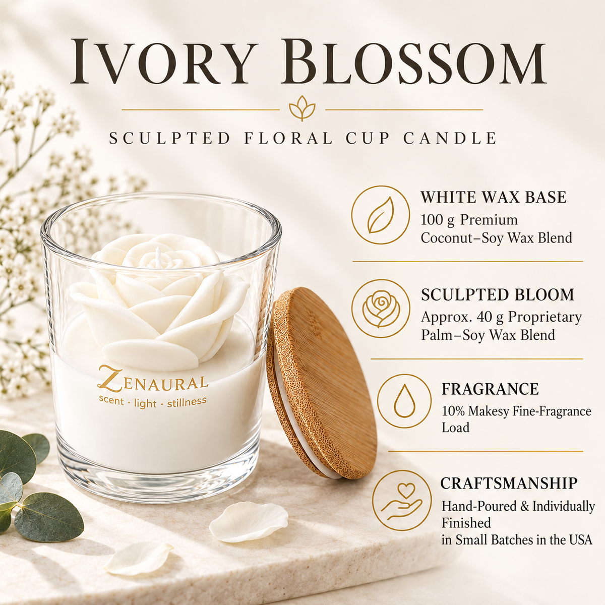 Gift Bloom — Ivory Blossom