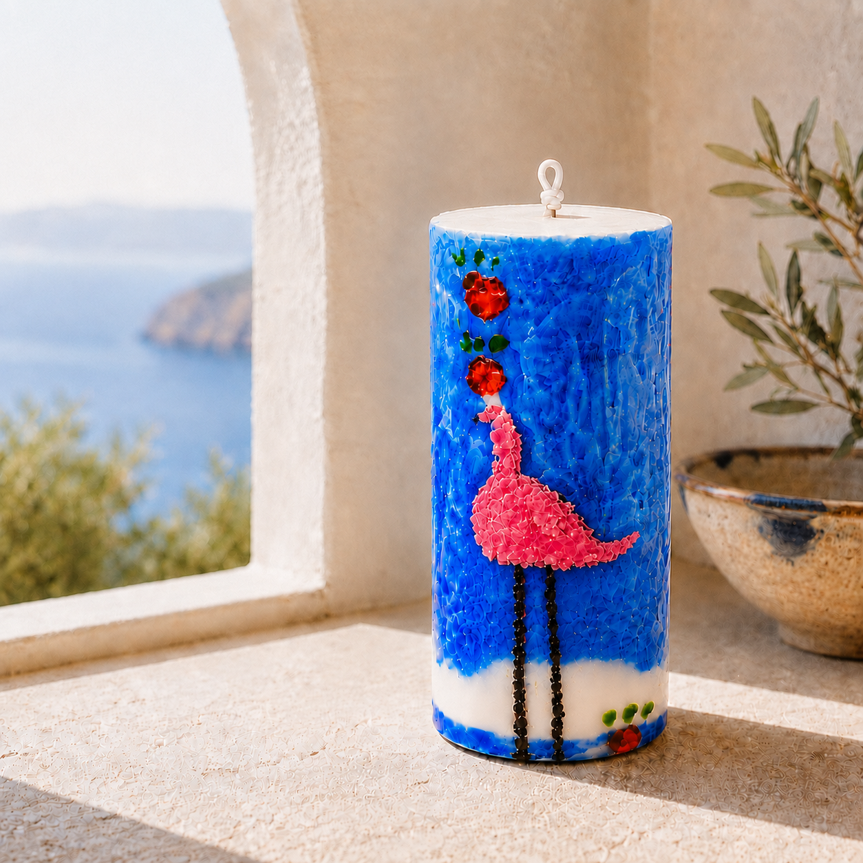 Poème en Cire — Aegean Flamingo