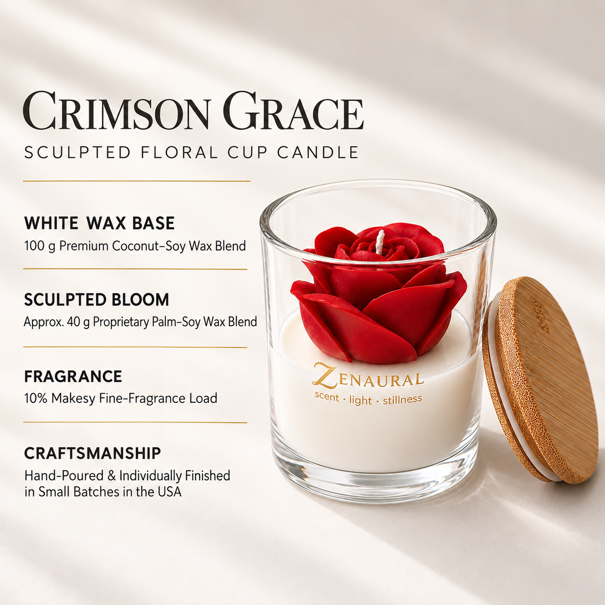 Gift Bloom — Crimson Bud
