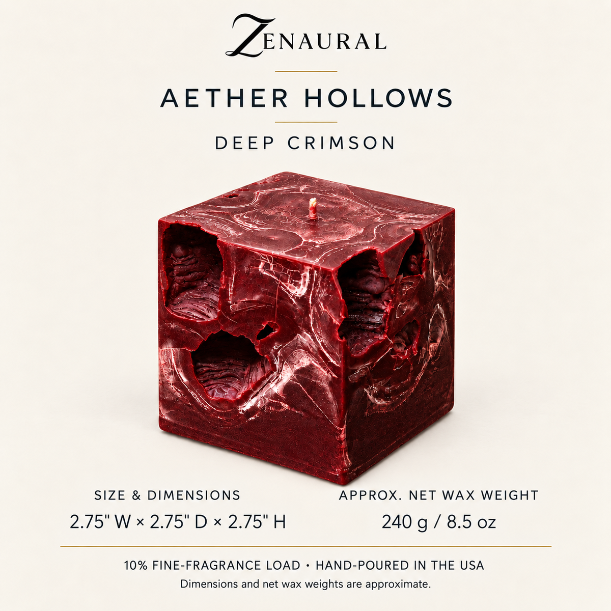Aether Hollows — Deep Crimson Cube
