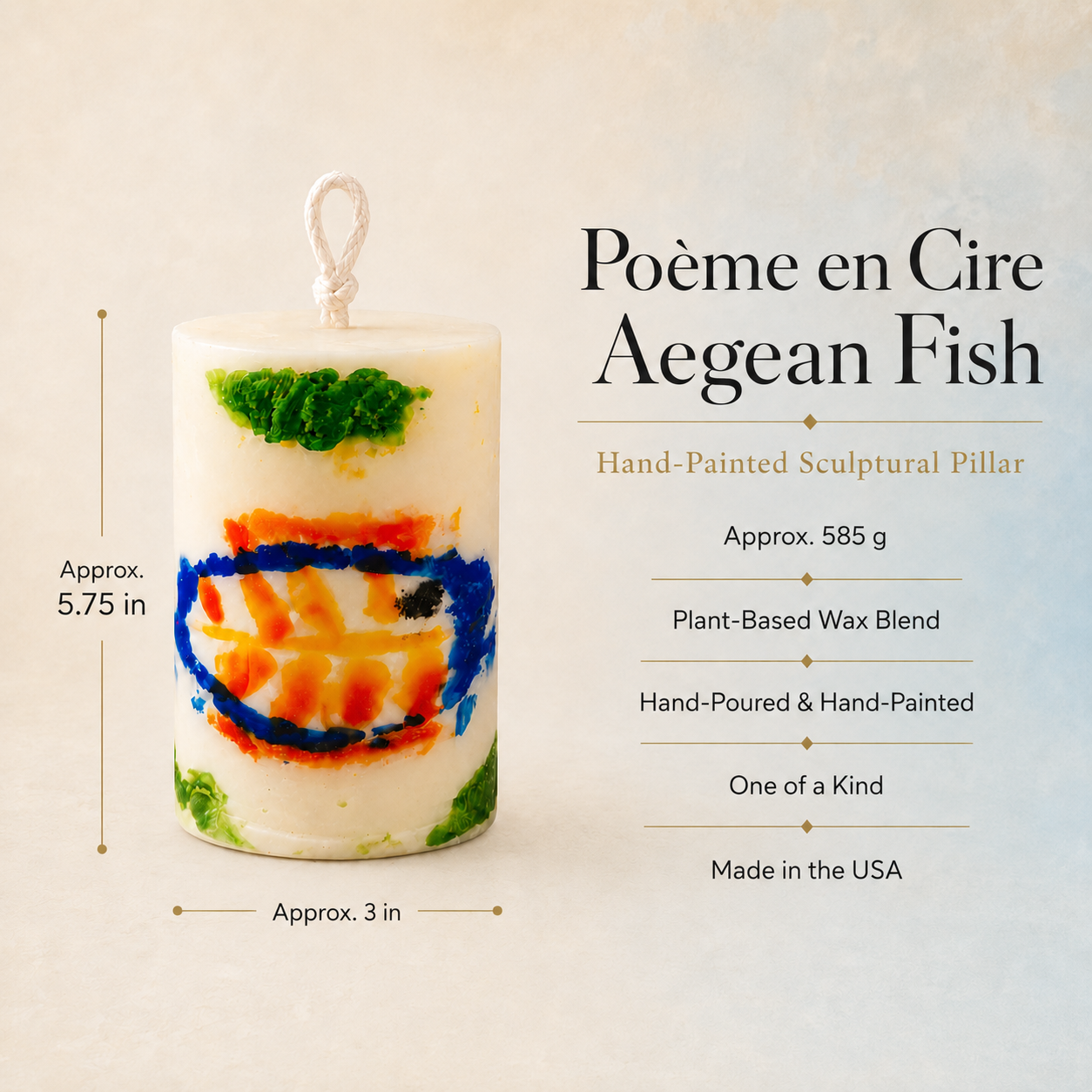 Poème en Cire — Aegean Fish