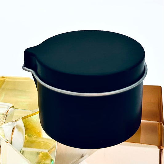 Wander Melt – Lidded Massage Tin Candle-Black
