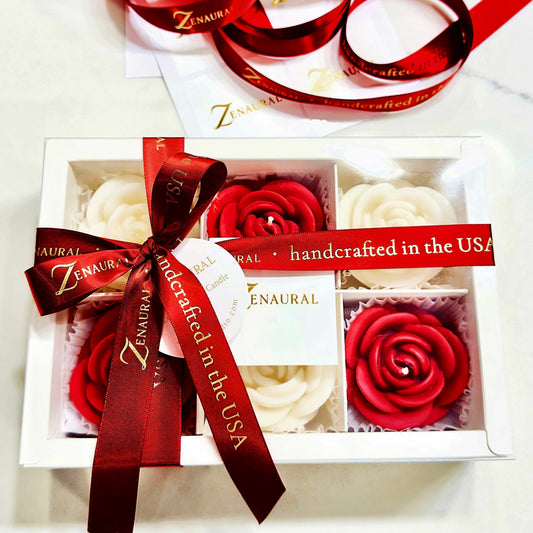 Holiday Candle – Crimson Rose Edition