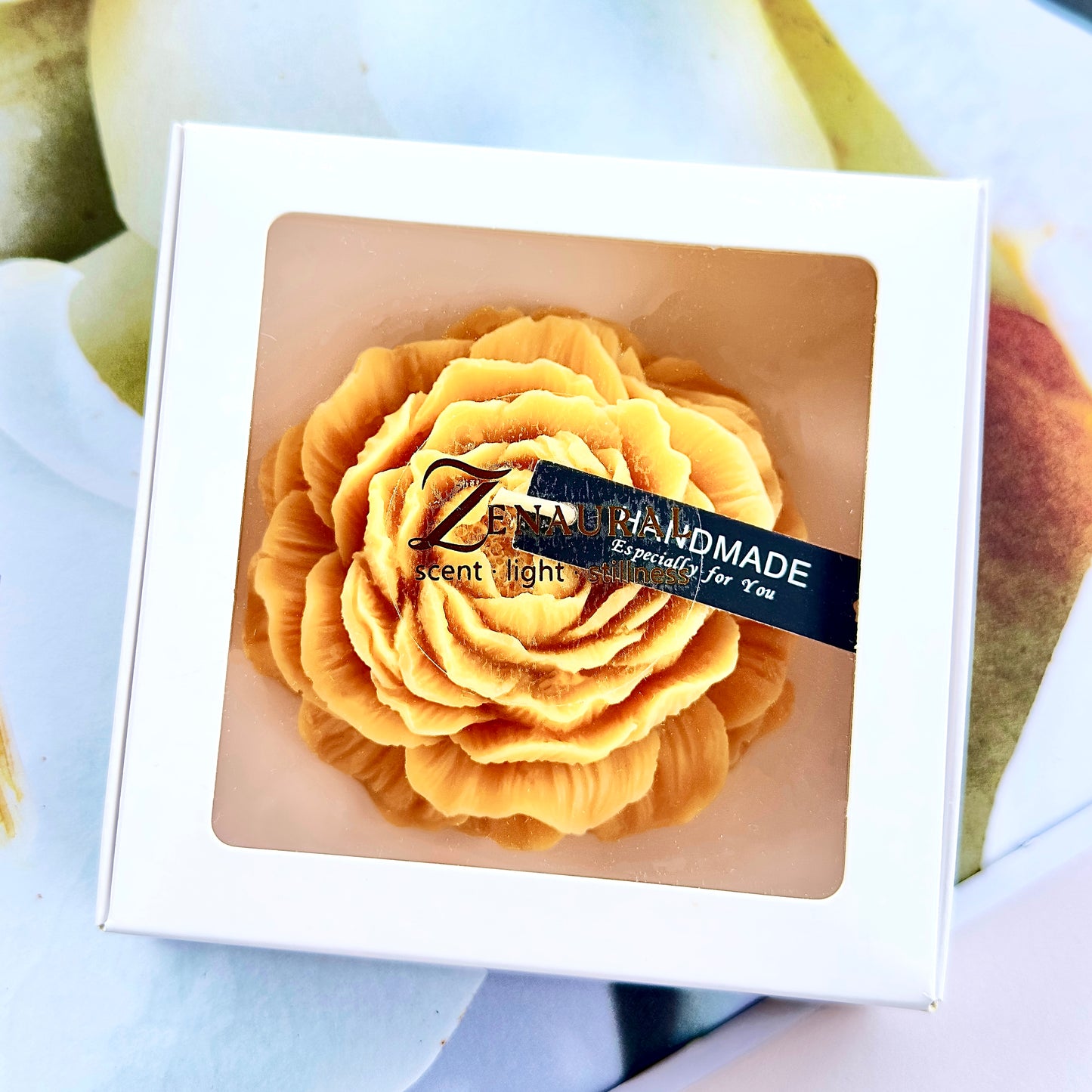 Flower Wax Art - Single - Amber Dusk