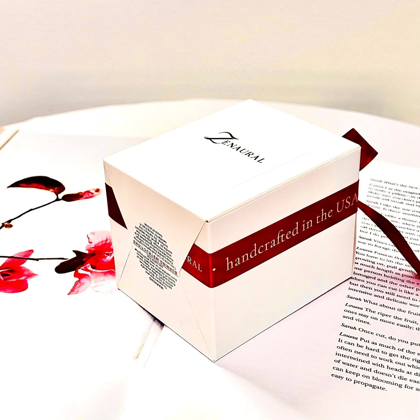 Veloria Gift Bloom — Crimson Grace