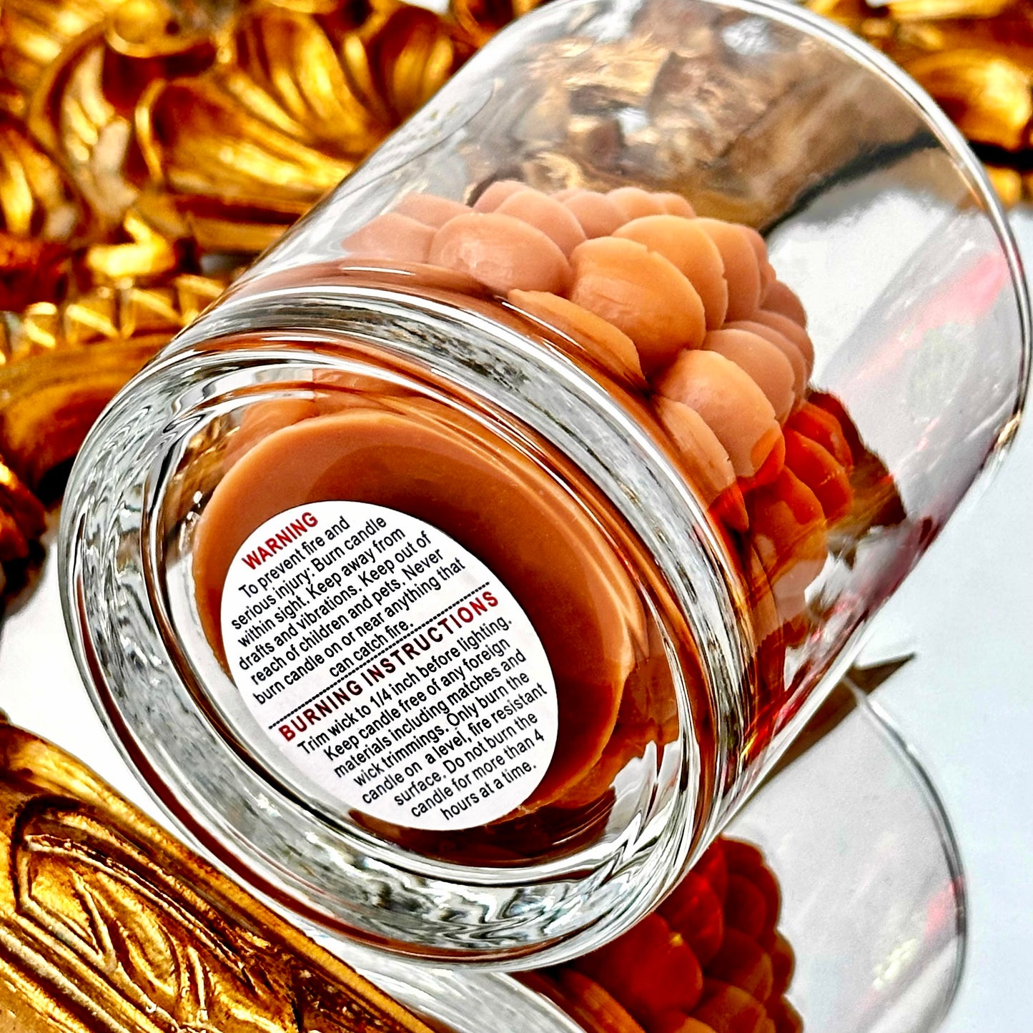 Holiday Candle— Pinecone Candle (Amber Pine)