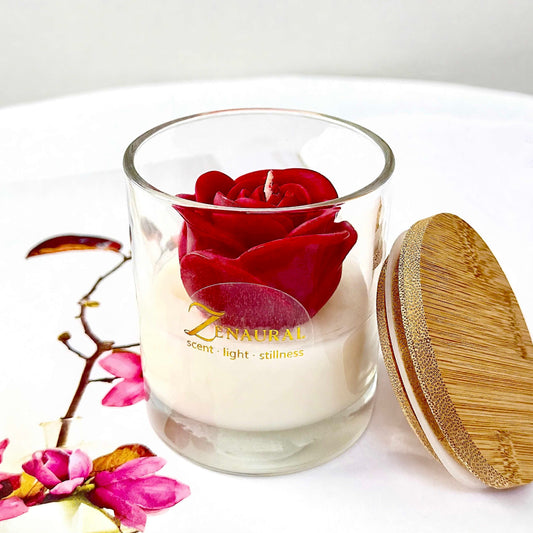 Veloria Gift Bloom — Crimson Bud